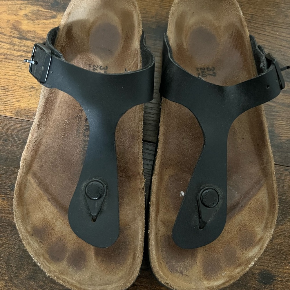 Birkenstock Black Sandals size 37